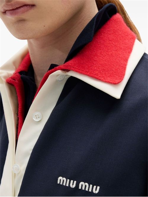 Kid mohair short dress MIU MIU | MF561312I1F0124